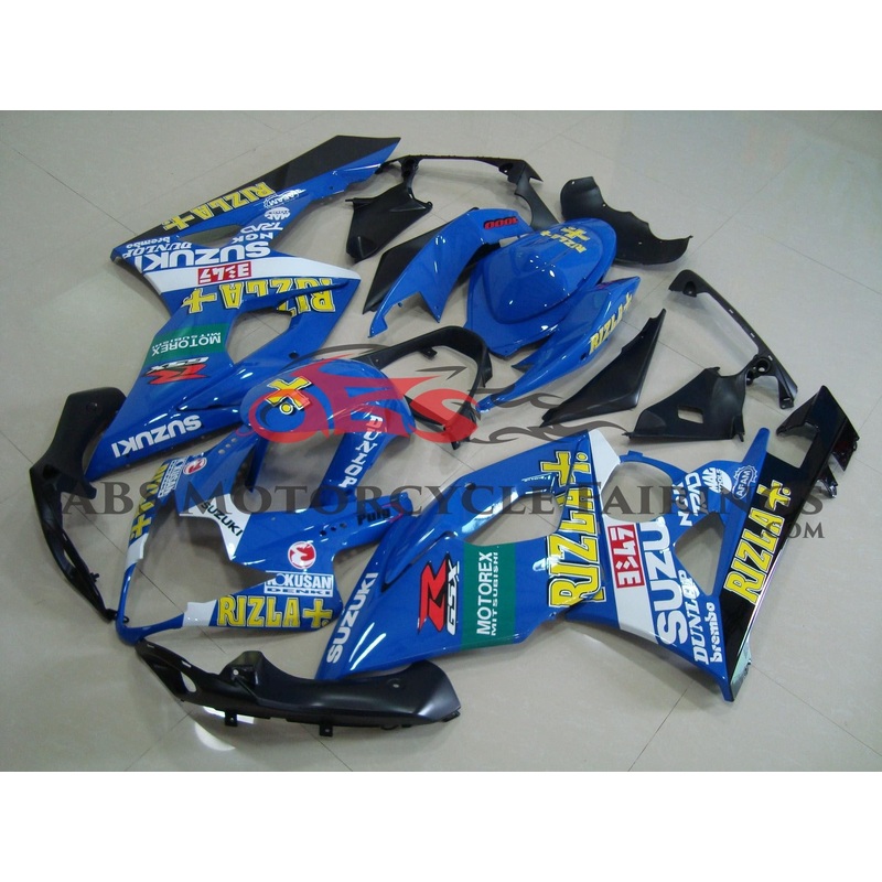 Suzuki GSXR1000 (2005-2006) Blue Rizla Fairings No Seat Cowl No Bolt Kit No Tank