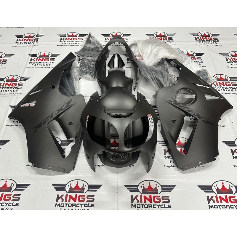Fairing kit for a KAWASAKI NINJA ZX12R (2002-2006) MATTE GRAY No Seat Cowl No Bolt Kit No Tank