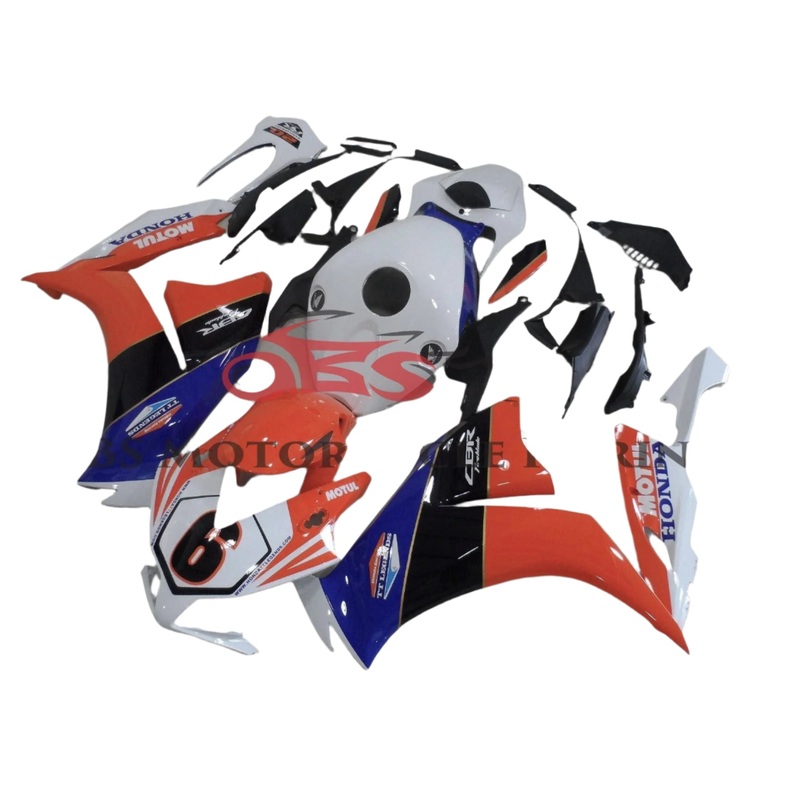 Honda CBR1000RR (2012-2016) White, Orange, Black, Blue TT Legends Fairings No Seat Cowl No Bolt Kit No Tank