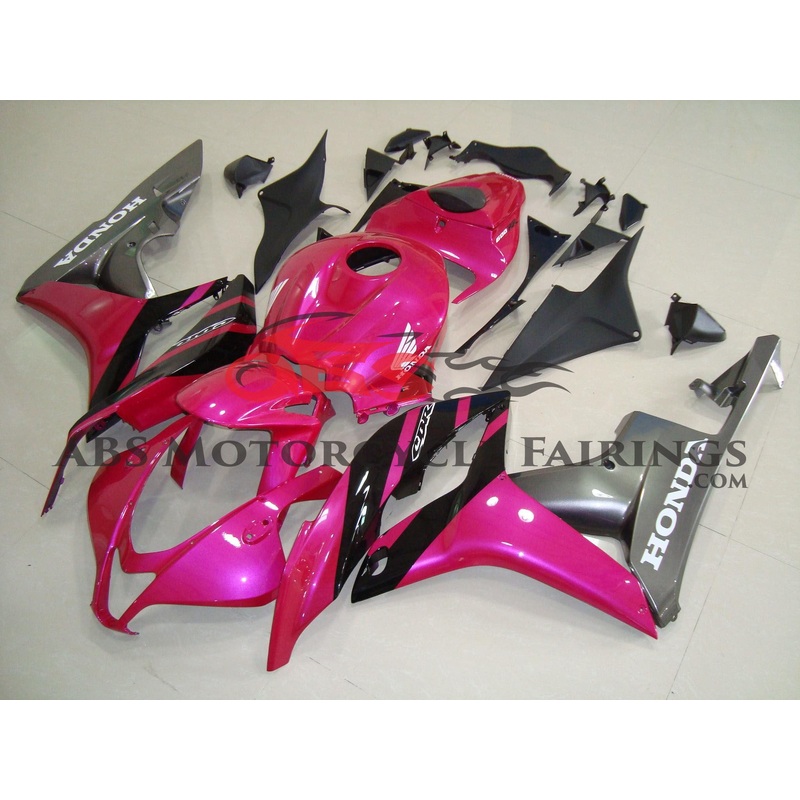 Honda CBR600RR (2007-2008) Hot Pink Fairings No Seat Cowl No Bolt Kit No Tank