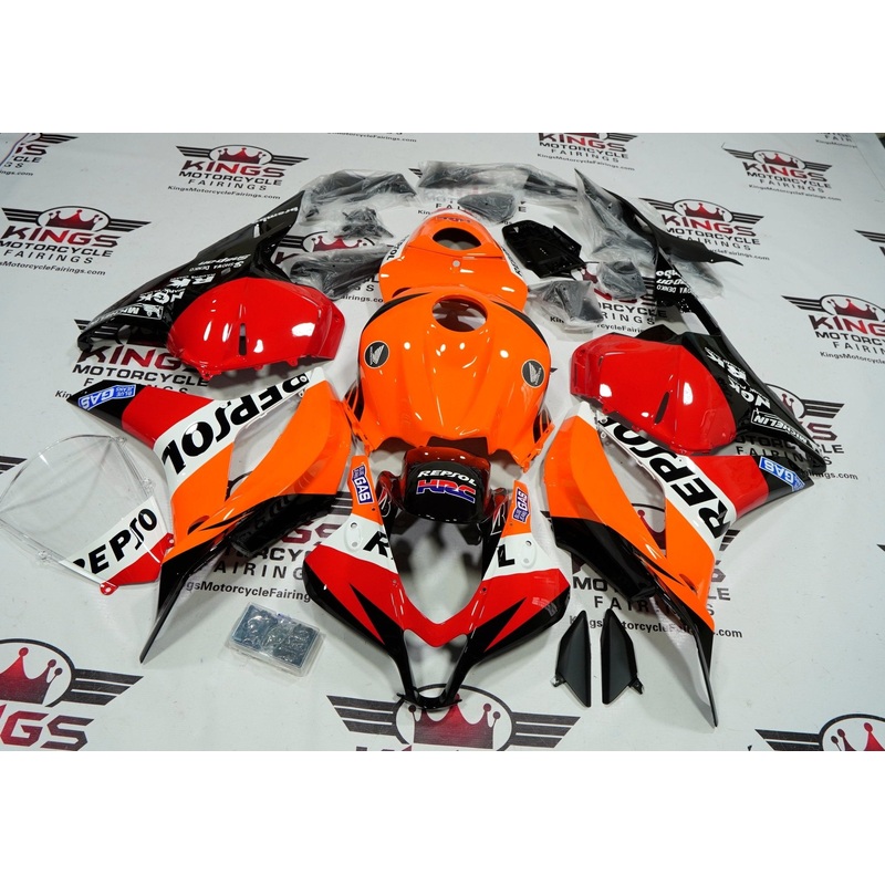 Honda CBR600RR (2009-2012) Repsol HRC Fairings No Seat Cowl No Bolt Kit No Tank