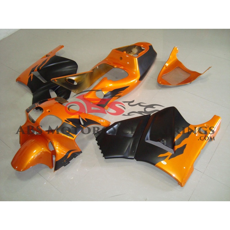 Orange & Black 1994 Honda RVF400R NC35 Orange & Black Clear (Injection Mold) Select Bolt Kit