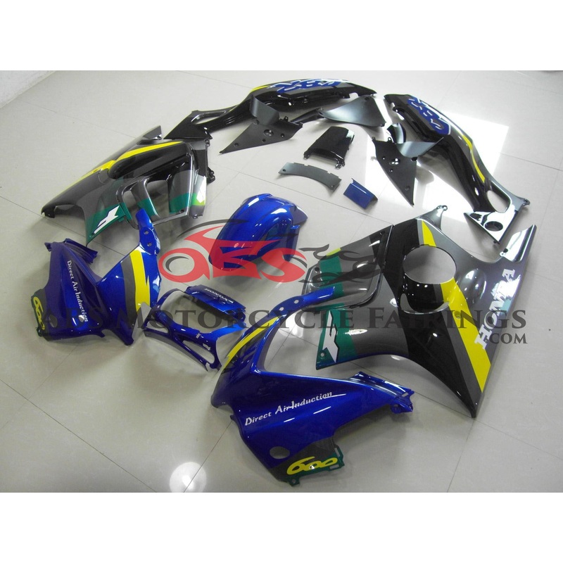 Honda CBR600FS (1997-1998) Blue, Gray, Black, Yellow, Green Fairings Smoked Tinted Windscreen: $19.99 Bolt Kit: $29.99
