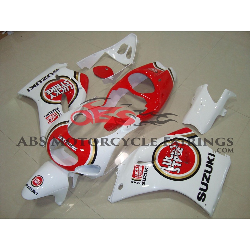 Lucky Strike White & Red 1997 Suzuki RGV250 VJ23 Lucky Strike White & Red Clear (Injection Mold) Select Bolt Kit