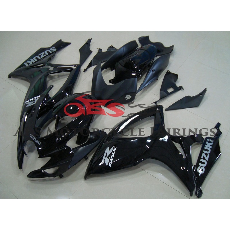 Suzuki GSXR750 (2006-2007) Black, Gray Fairings No Seat Cowl No Bolt Kit No Tank