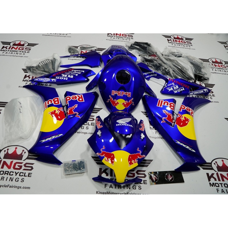 Honda CBR1000RR (2012-2016) Blue Red Bull Fairings No Seat Cowl No Bolt Kit No Tank