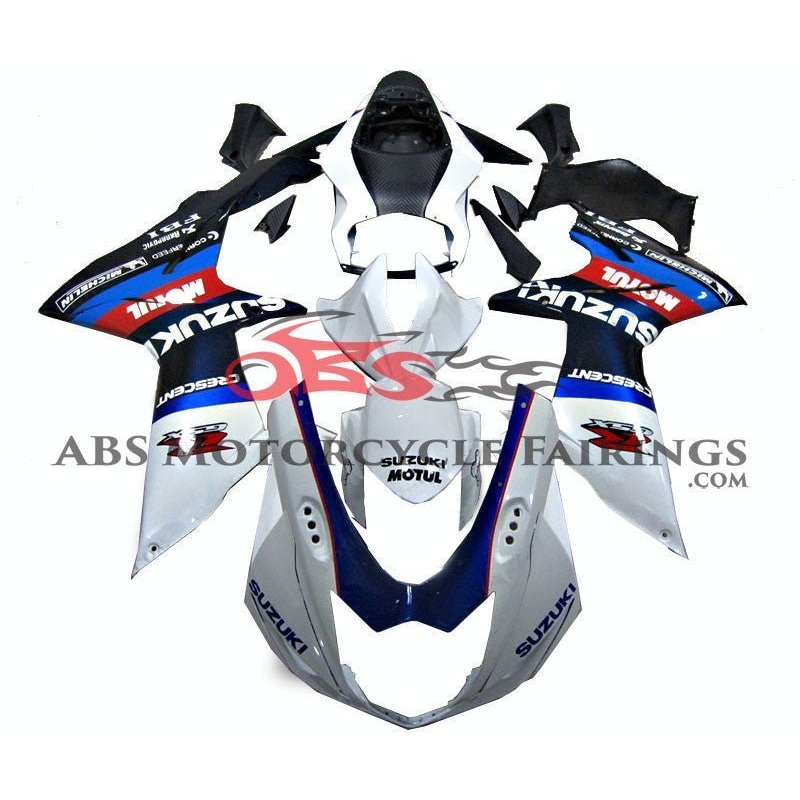 Suzuki GSXR750 (2011-2023) White, Blue, Black, Red, Dark Blue Fairings No Seat Cowl No Bolt Kit No Tank