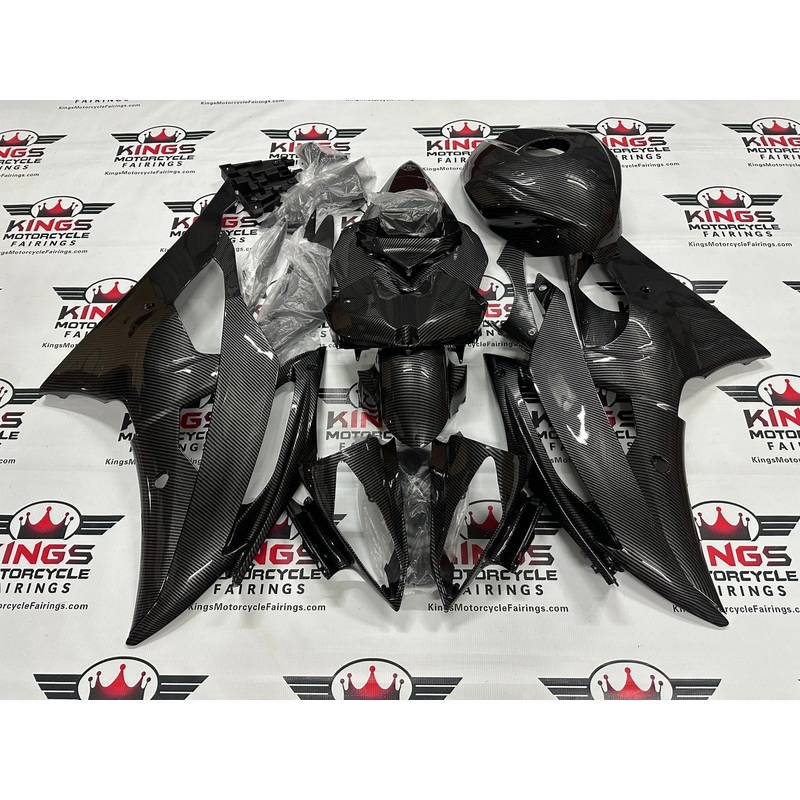Yamaha YZF-R6 (2008-2016) Faux Carbon Fiber Fairings No Seat Cowl No Bolt Kit No Tank