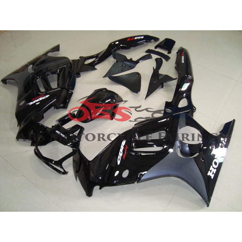 Black & Grey 1997-1998 Honda CBR600FS Black & Grey Clear (Injection Mold) Select Bolt Kit