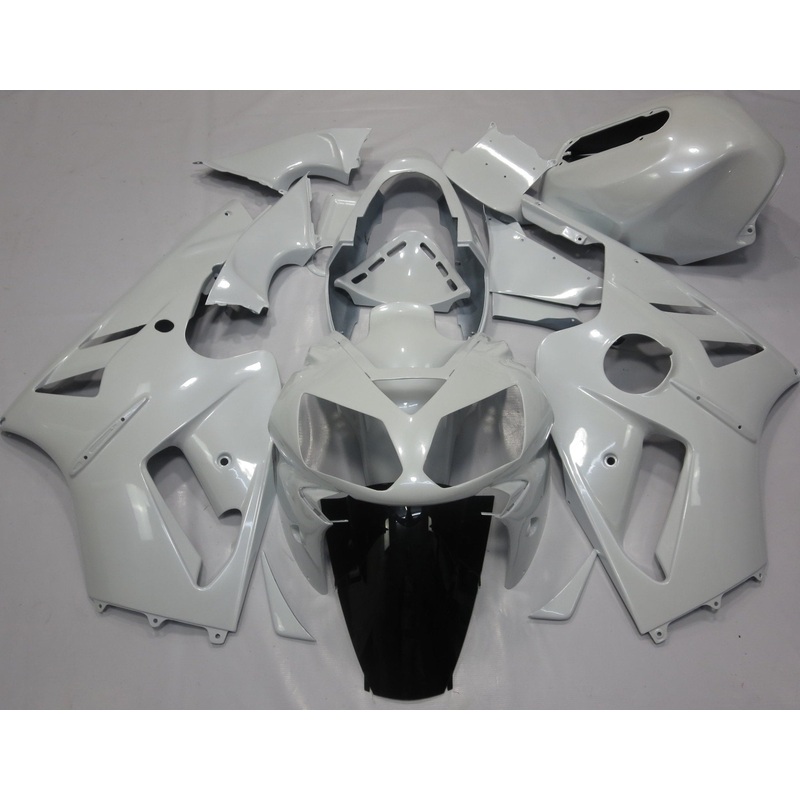 Fairing kit for a KAWASAKI NINJA ZX12R (2002-2006) Pearl White No Seat Cowl No Bolt Kit No Tank