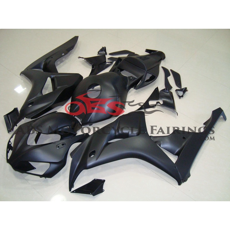Honda CBR1000RR (2006-2007) Matte Black Fairings No Seat Cowl No Bolt Kit No Tank