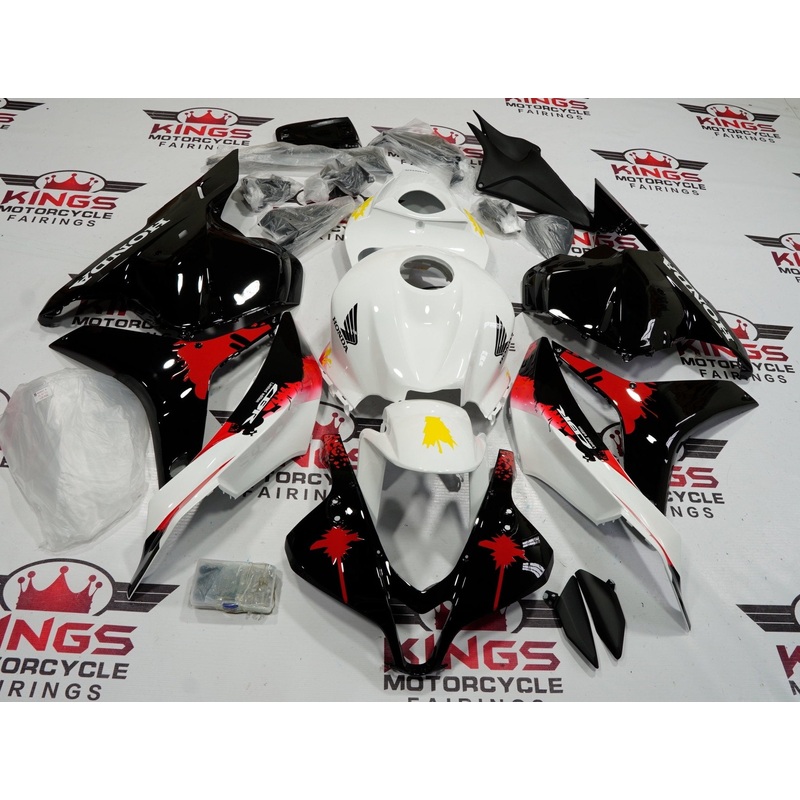 Honda CBR600RR (2009-2012) Black, White, Red, Yellow Edition Fairings No Seat Cowl No Bolt Kit No Tank