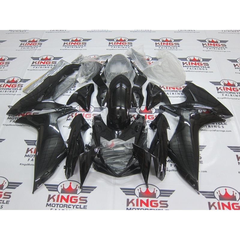 Suzuki GSXR600 (2011-2023) Black Fairings No Seat Cowl No Bolt Kit No Tank