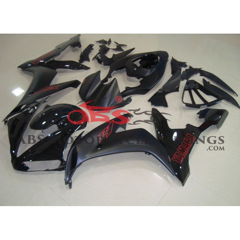 Yamaha YZF-R1 (2004-2006) Black & Red Fairings No Seat Cowl No Bolt Kit No Tank