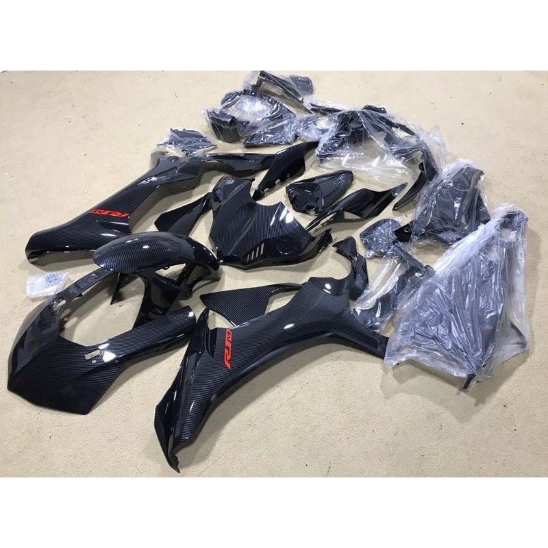 Yamaha YZF-R1 (2015-2019) Faux Carbon Fiber Fairings No Seat Cowl No Bolt Kit No Tank