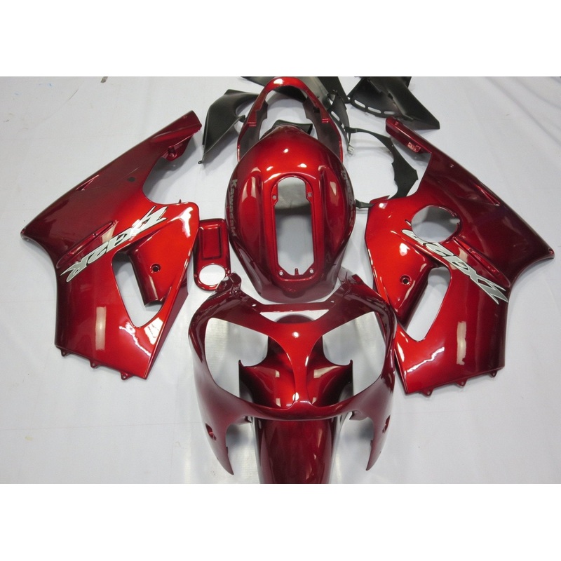 Fairing kit for a KAWASAKI NINJA ZX12R (2002-2006) CANDY APPLE RED No Seat Cowl No Bolt Kit No Tank