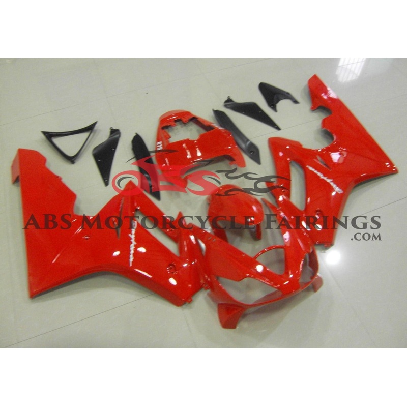 Triumph Daytona 675 (2009-2012) Red Fairings Clear Windscreen: Free No Bolt Kit