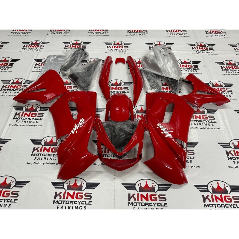 Fairings for Kawasaki Ninja 650 (2006-2008) Red, White, Black Clear Windscreen: Free No Bolt Kit