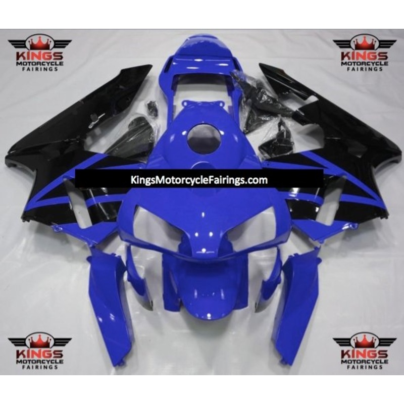 Honda CBR600RR (2003-2004) Blue & Black Fairings No Seat Cowl No Bolt Kit No Tank