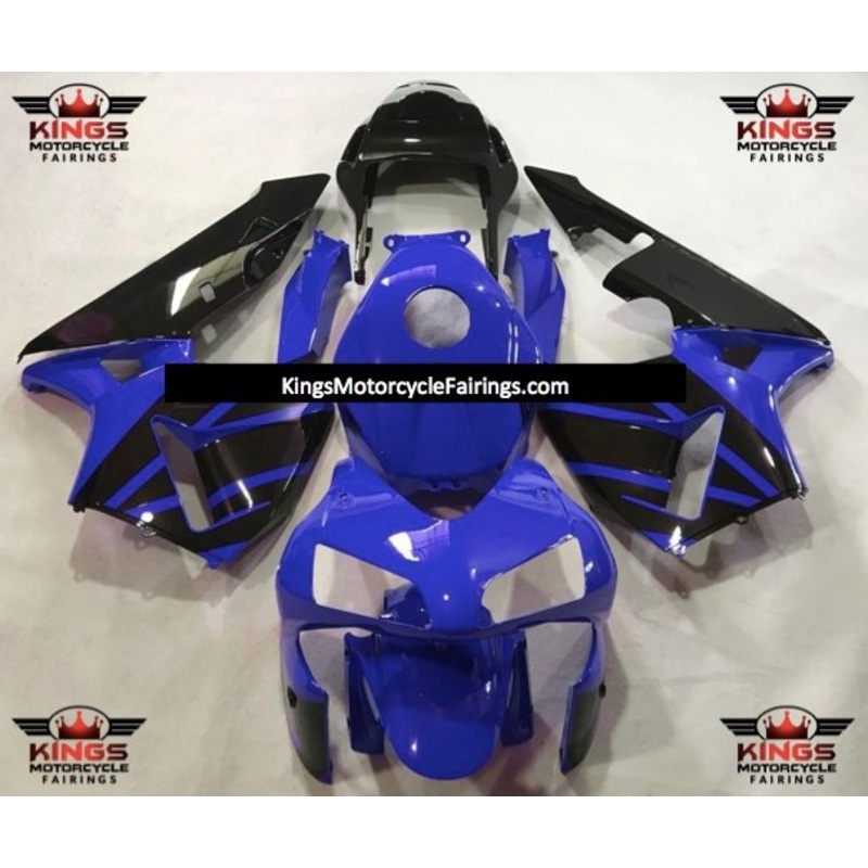 Honda CBR600RR (2003-2004) Blue & Black OEM Style Fairings No Seat Cowl No Bolt Kit No Tank