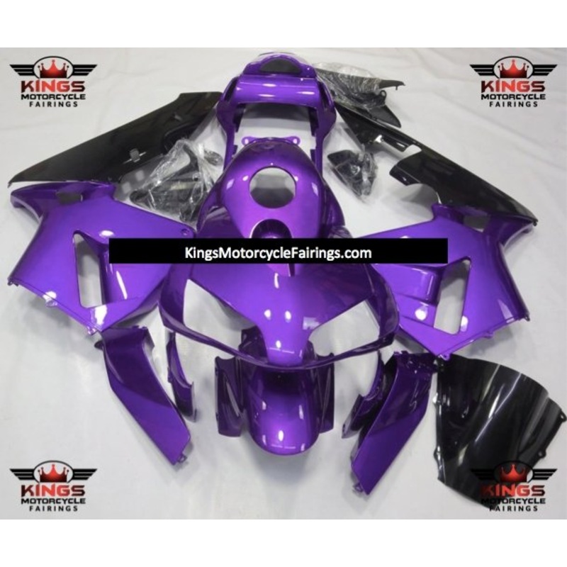 Honda CBR600RR (2003-2004) Purple, Black Fairings No Seat Cowl No Bolt Kit No Tank