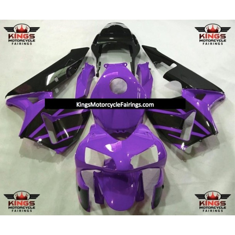 Honda CBR600RR (2003-2004) Purple & Black OEM Style Fairings No Seat Cowl No Bolt Kit No Tank