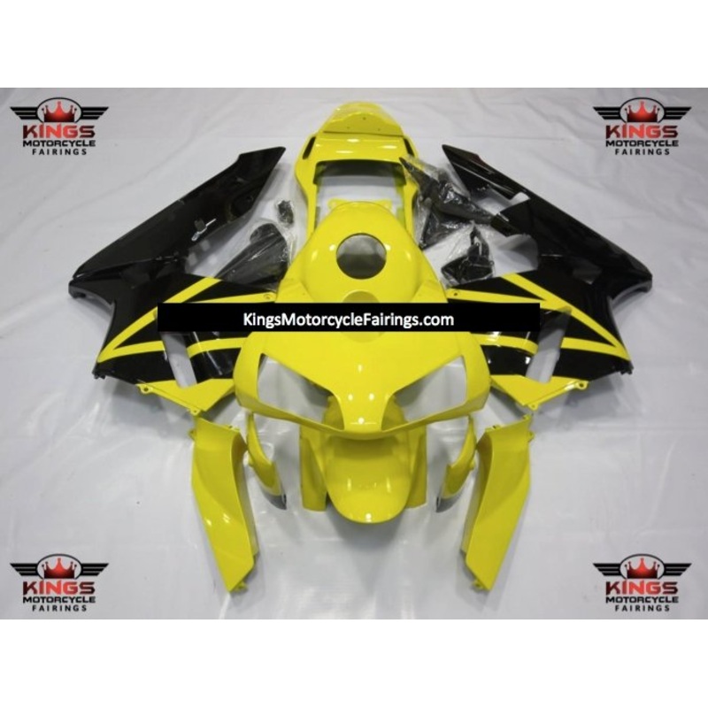 Honda CBR600RR (2003-2004) Yellow & Black OEM Style Fairings No Seat Cowl No Bolt Kit No Tank