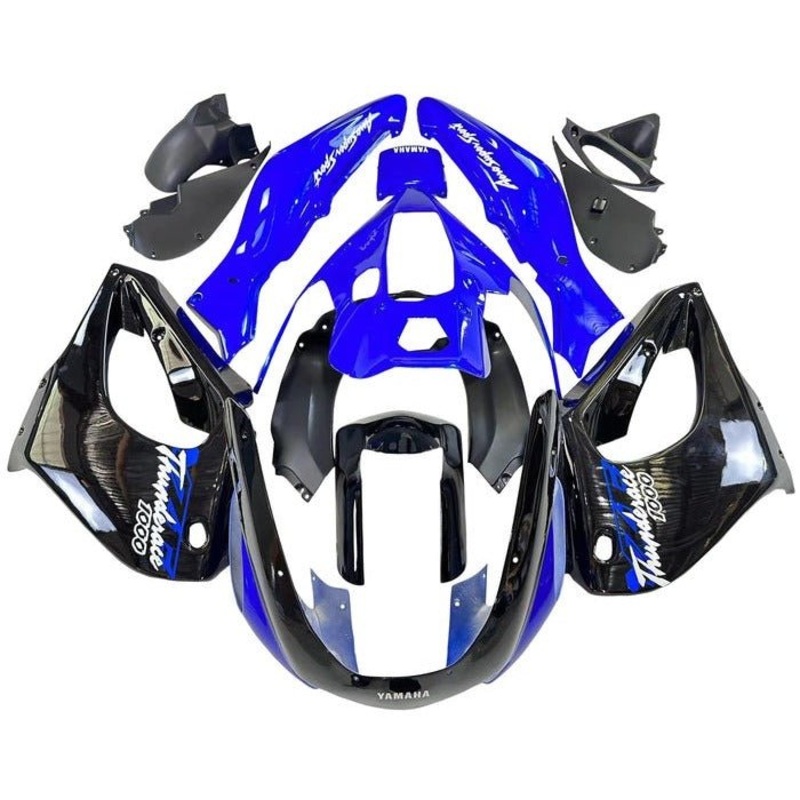 Yamaha YZF1000R (1996-2007) Black, Blue, White Fairings Clear Windscreen: Free Bolt Kit: No