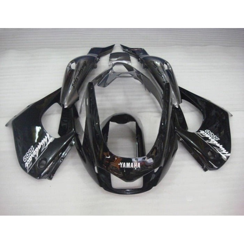 Yamaha YZF1000R (1996-2007) Black, Dark Gray, White Fairings Clear Windscreen: Free Bolt Kit: No
