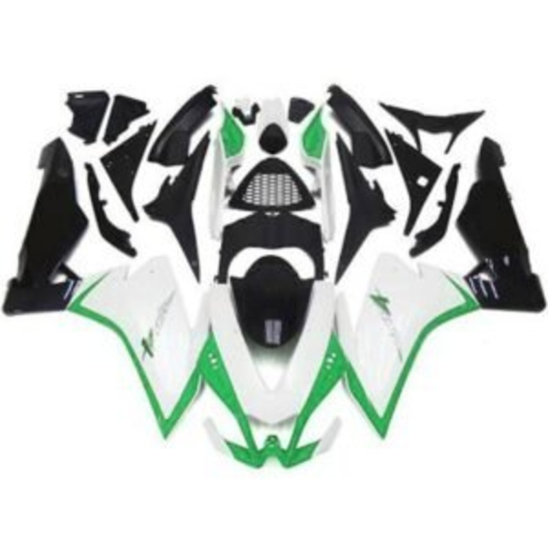 Aprilia RSV4 1000 (2009-2015) White, Green, Black Fairings No Bolt Kit No Seat Cowl Free Clear Windscreen
