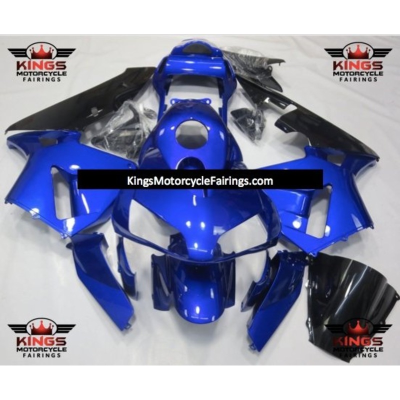 Honda CBR600RR (2003-2004) Blue Fairings No Seat Cowl No Bolt Kit No Tank