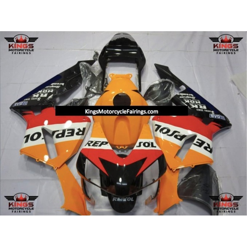 Honda CBR600RR (2003-2004) Repsol Fairings No Seat Cowl No Bolt Kit No Tank