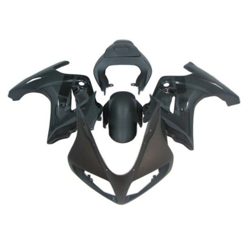 Suzuki SV650 Fairings (2003-2013) Matte Black, Gloss Black No Seat Cowl No Bolt Kit Clear Windscreen: Free