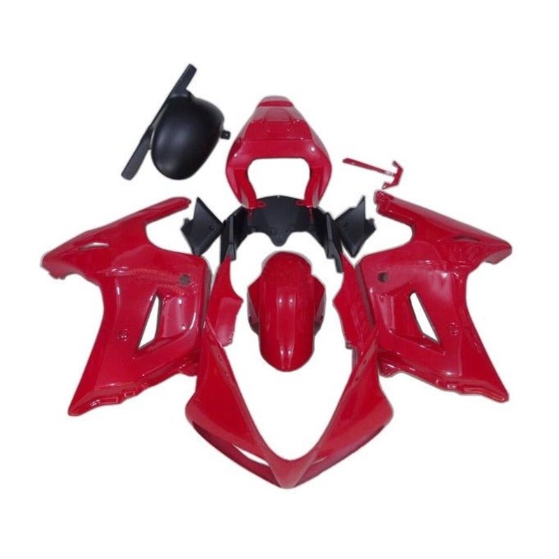 Suzuki SV650 Fairings (2003-2013) Red No Seat Cowl No Bolt Kit Clear Windscreen: Free