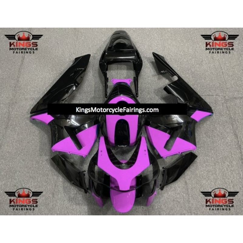 Honda CBR600RR (2003-2004) Pink & Black Unique Fairings No Seat Cowl No Bolt Kit No Tank