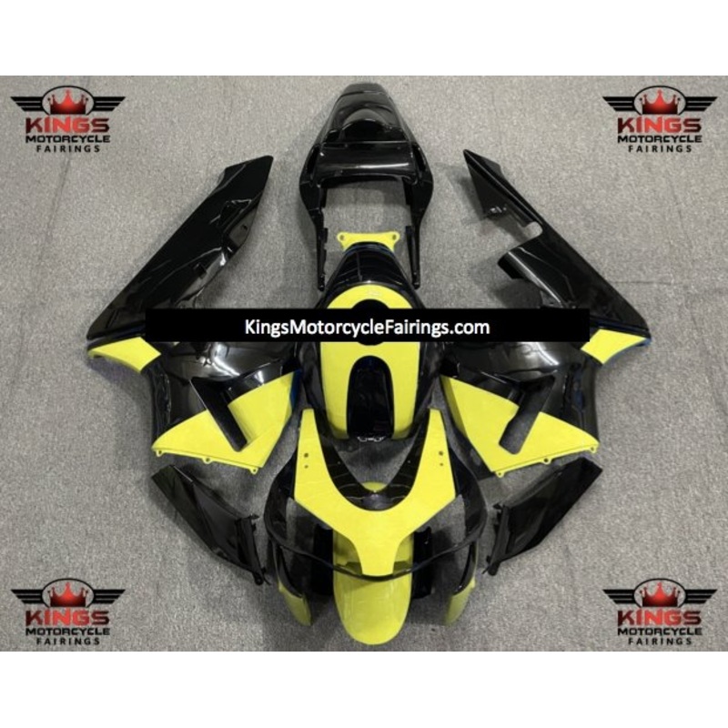 Honda CBR600RR (2003-2004) Yellow & Black Unique Fairings No Seat Cowl No Bolt Kit No Tank