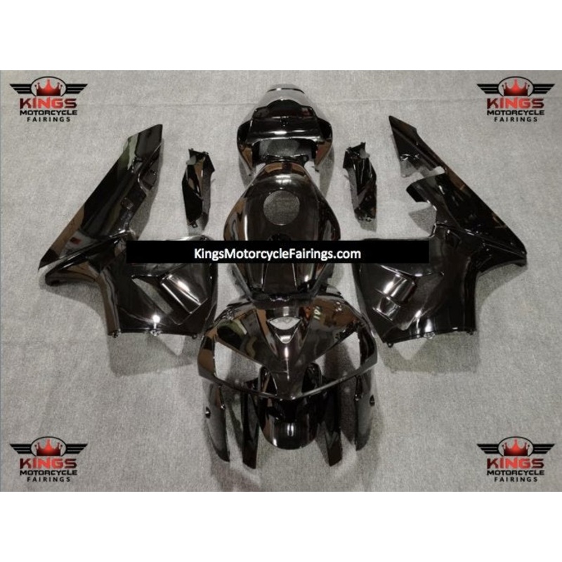 Honda CBR600RR (2005-2006) Black Fairings No Seat Cowl No Bolt Kit No Tank