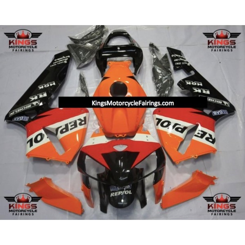 Honda CBR600RR (2005-2006) Repsol OEM Style Fairings No Seat Cowl No Bolt Kit No Tank