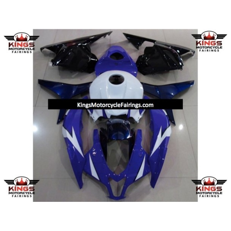Honda CBR600RR (2009-2012) Blue, White, Dark Blue, Black Fairings No Seat Cowl No Bolt Kit No Tank