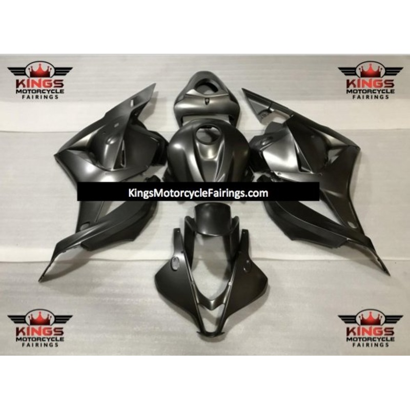 Honda CBR600RR (2009-2012) Gunmetal Grey Fairings No Seat Cowl No Bolt Kit No Tank