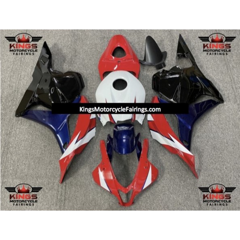 Honda CBR600RR (2009-2012) Red, White, Dark Blue & Black Fairings No Seat Cowl No Bolt Kit No Tank