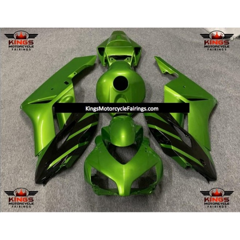 Honda CBR1000RR (2004-2005) Green & Black Fairings No Seat Cowl No Bolt Kit No Tank