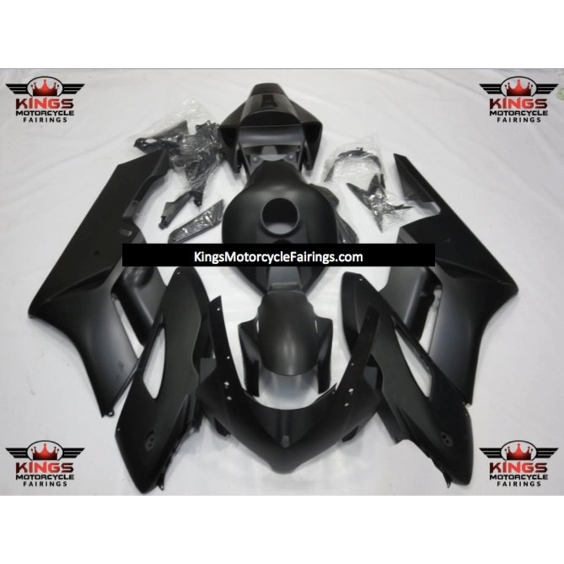 Honda CBR1000RR (2004-2005) Matte Black Fairings No Seat Cowl No Bolt Kit No Tank