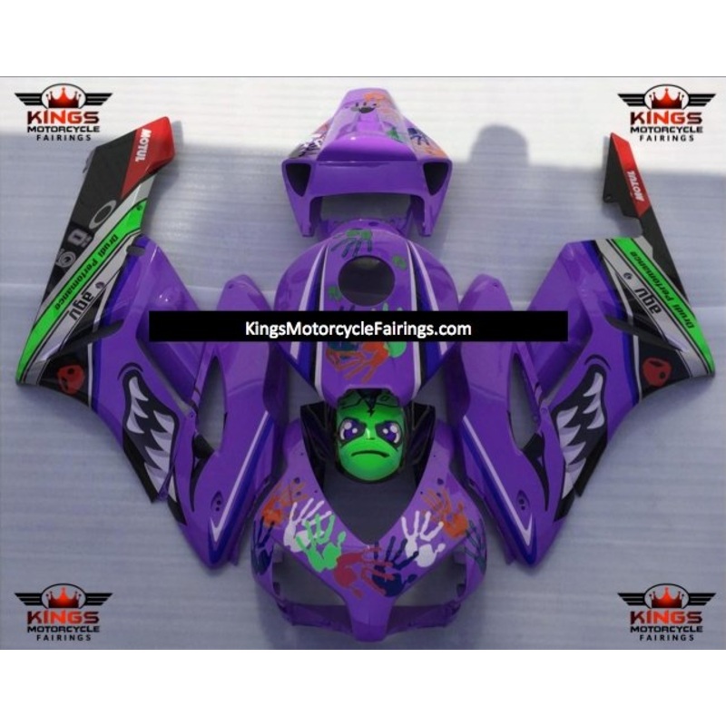 Honda CBR1000RR (2004-2005) Purple Shark Fairings No Seat Cowl No Bolt Kit No Tank