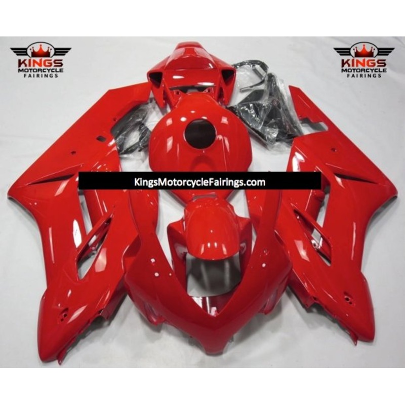 Honda CBR1000RR (2004-2005) Red Fairings No Seat Cowl No Bolt Kit No Tank
