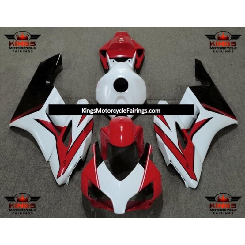Honda CBR1000RR (2004-2005) Red, White & Black Fairings No Seat Cowl No Bolt Kit No Tank