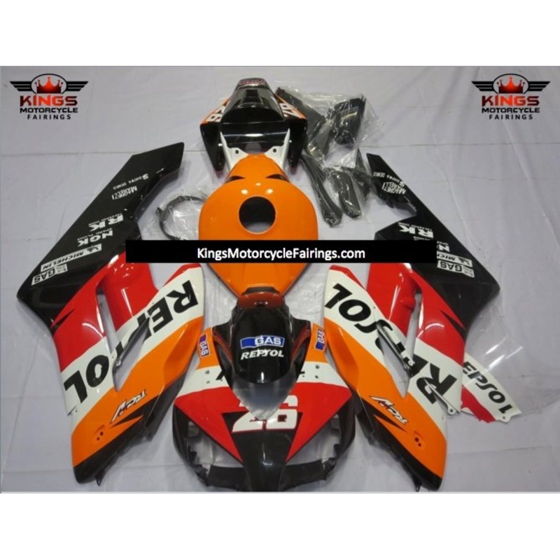 Honda CBR1000RR (2004-2005) Repsol 26 Fairings No Seat Cowl No Bolt Kit No Tank