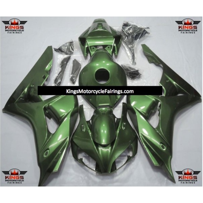Honda CBR1000RR (2006-2007) Green Candy Fairings No Seat Cowl No Bolt Kit No Tank