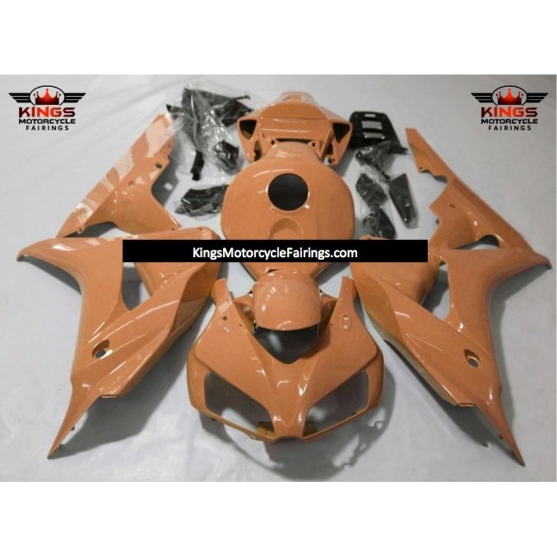 Honda CBR1000RR (2006-2007) Light Orange Fairings No Seat Cowl No Bolt Kit No Tank