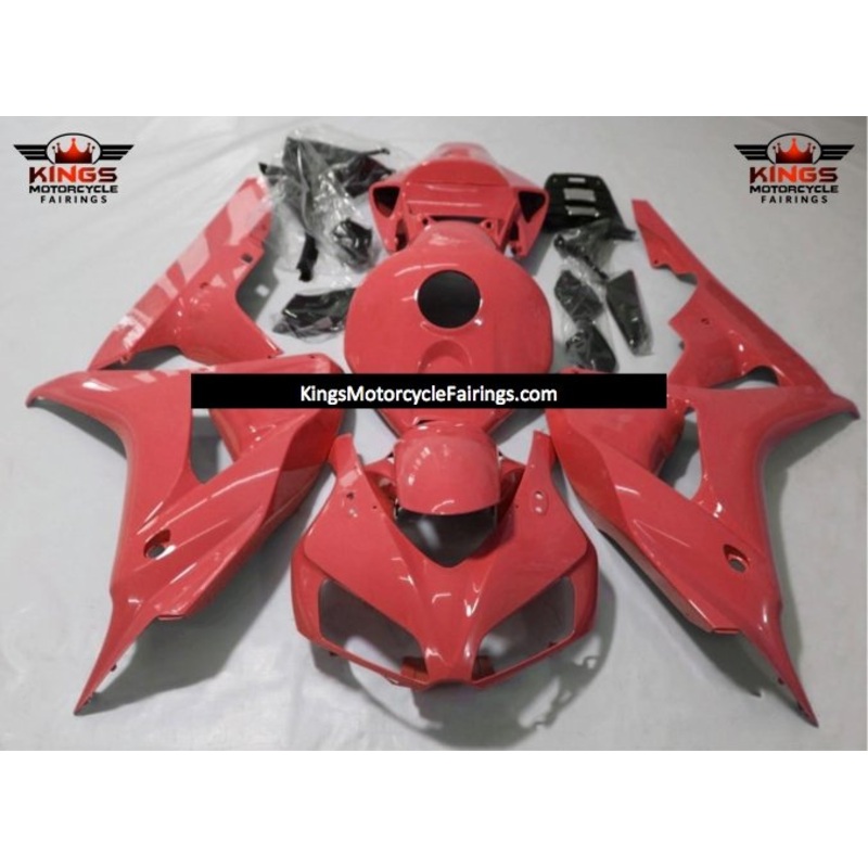 Honda CBR1000RR (2006-2007) Red Fairings No Seat Cowl No Bolt Kit No Tank